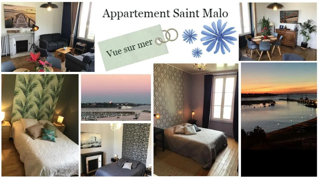 Bel Appartement Vue Mer Saint-Malo